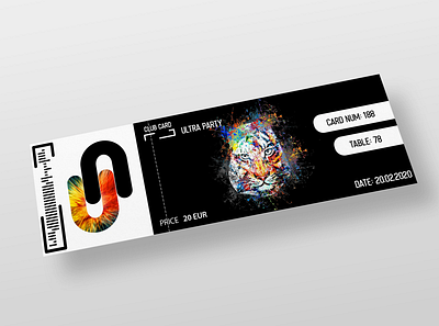 ticket ticket design