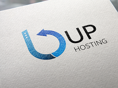 uphosting2 branding design logo logo design