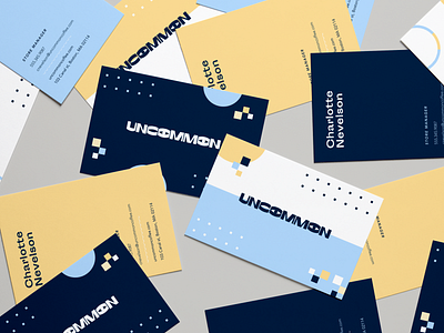 Uncommon Business Card Design branding business card design business cards design