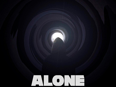 Real Concept - Alone alone artist brand cover design dweet design europe graphics music single