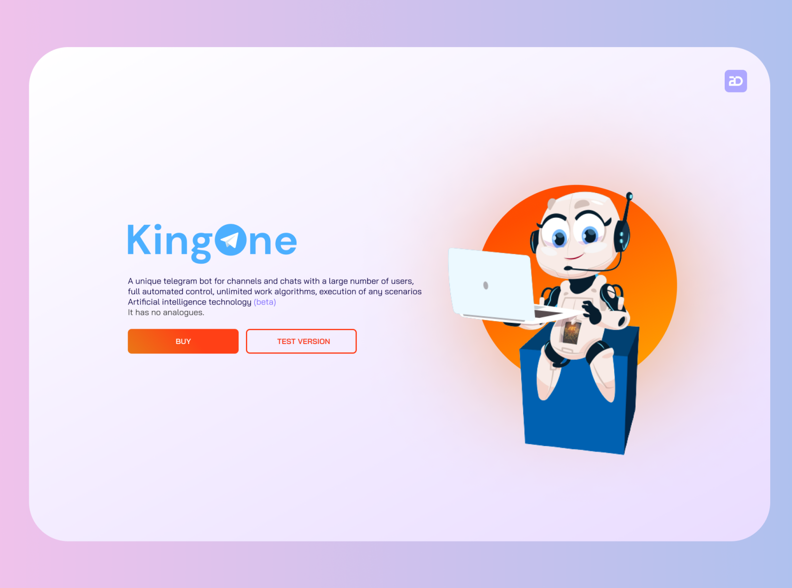 telegram bot by Whoeta on Dribbble