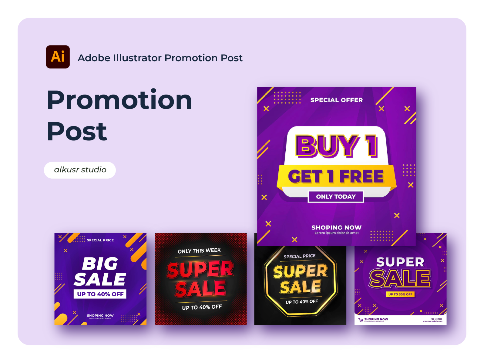 book promotion instagram post