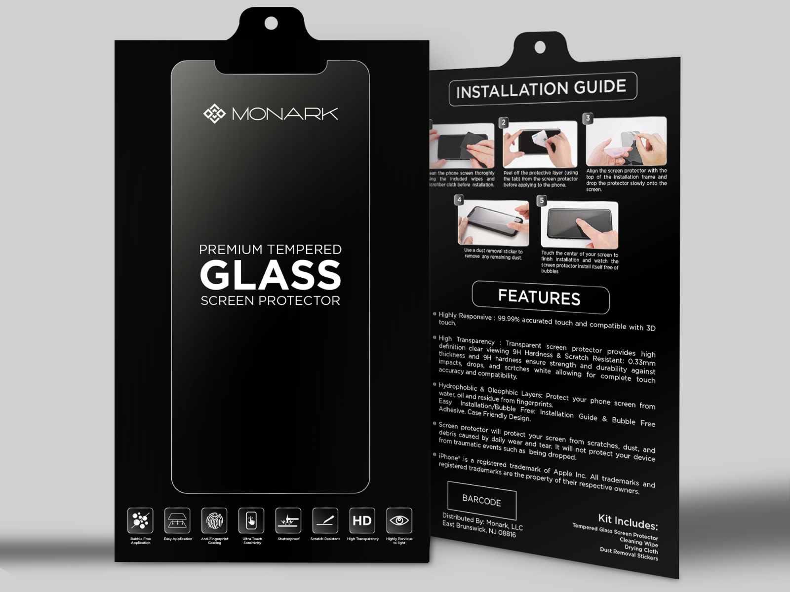 SCREEN PROTECTOR packaging by grafixsõul™ on Dribbble