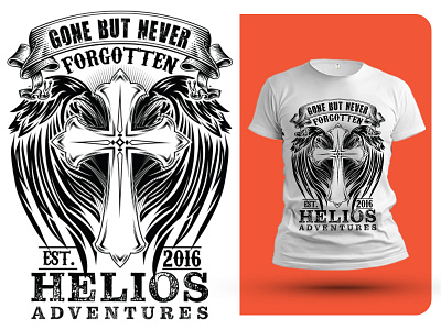 Just complete New Christian Cross T-Shirt Design