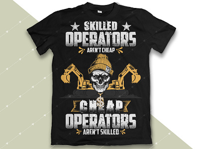 Skilled Operators T shirt Design