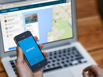 Goosit Cross-Platform app cross device mobile planner platform timeline travel trip ux web