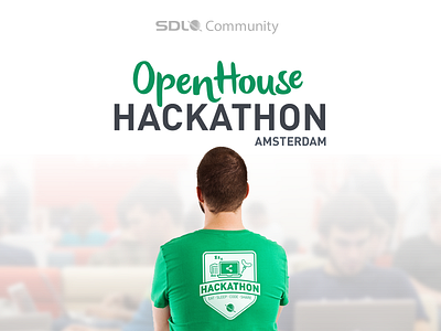 Hackathon amsterdam developer flyer hackathon logo tshirt