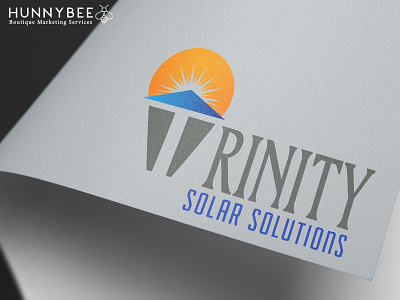 Trinity Solar Solutions Logo Designs branding design graphicdesign illustration illustrator logo logodesign logomockup printdesign