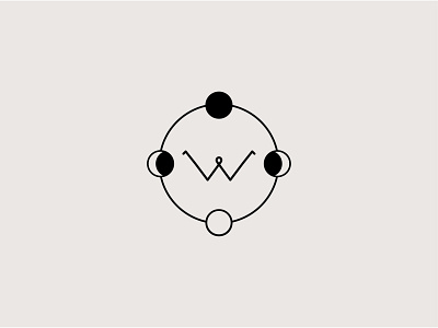 Wabi Gelato Logo - Lunar brand identity branding branding design design graphicdesign logo symbol design