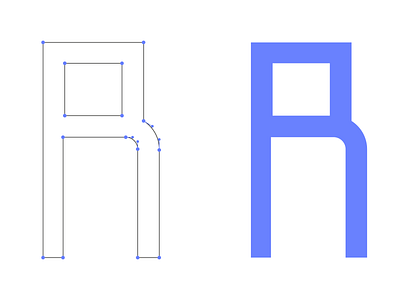 Custom font R branding branding design design graphicdesign logo type typedesign typography wordmark