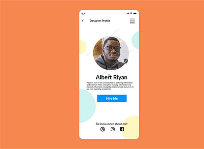 User Profile 006 app branding dailyui design designer figma graphic icon illustration user experience user profile