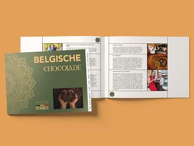 Brochure Design: Belgische Chocolade brochure design design graphic design illustration illustrator vector