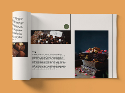 Brochure Design: Belgische Chocolade boucher branding brochure design design graphic design illustration illustrator logo vector