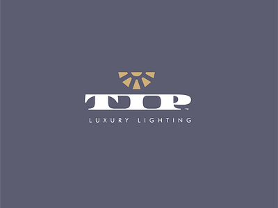 Tip Luxury Lighting Logo Lockup