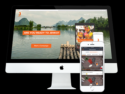 Case Study Jenko crowdfunding Apps & Website