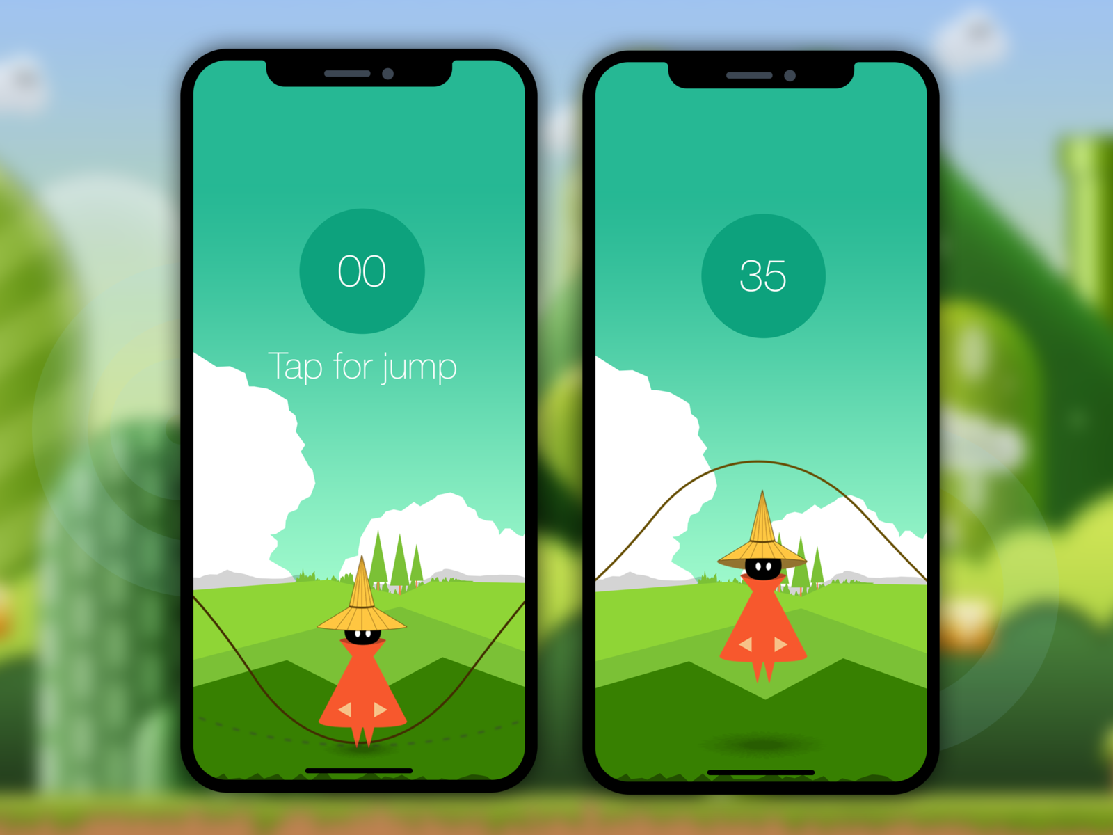 Rope Jump 2d Games by Rahman Md Naziur on Dribbble