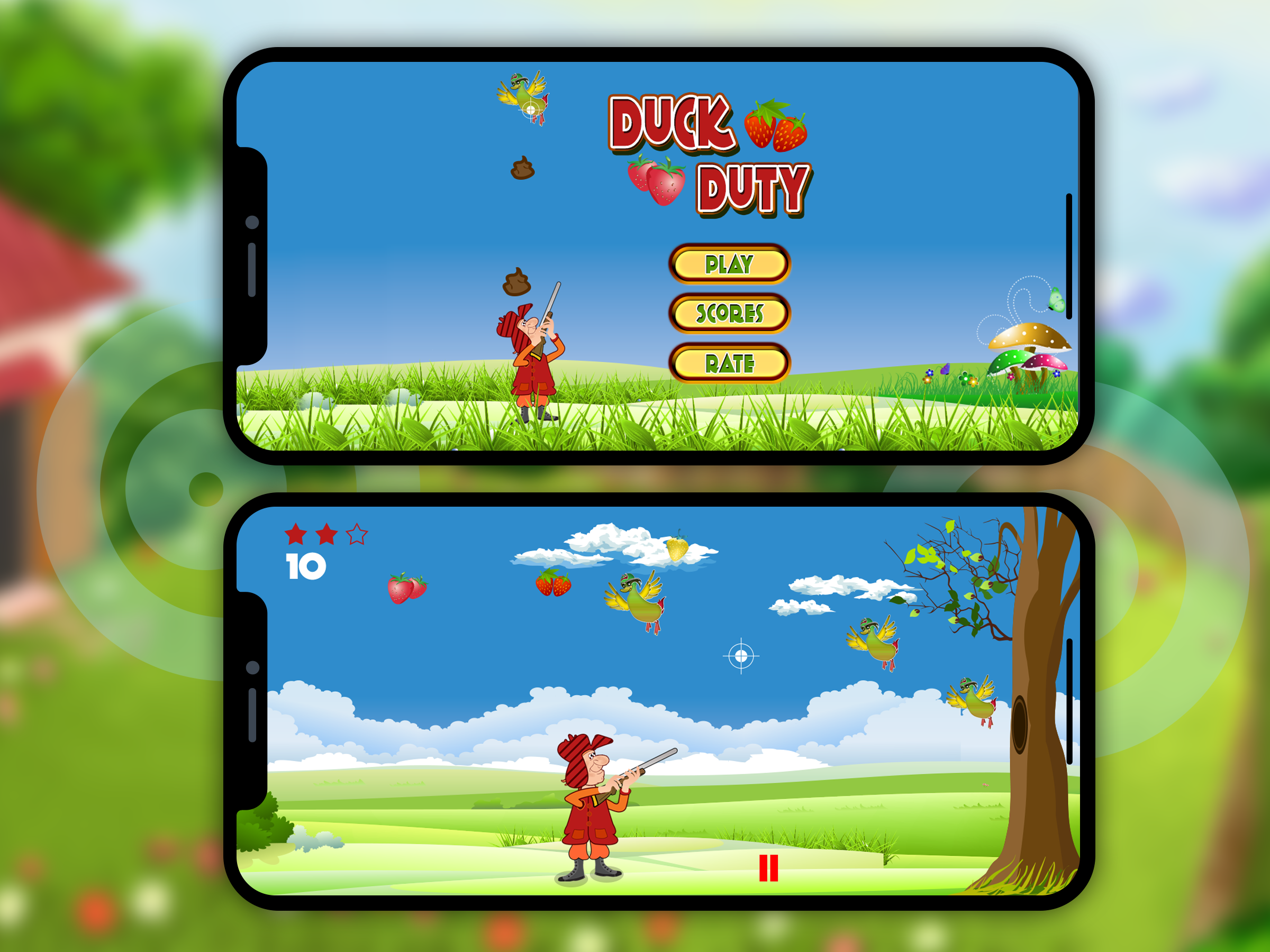 Duck Duty 2d Games by Muhammed Naziur on Dribbble