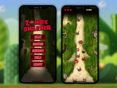 Zombie Smasher-2d-Games