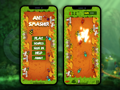 Ant Smasher 2d Games