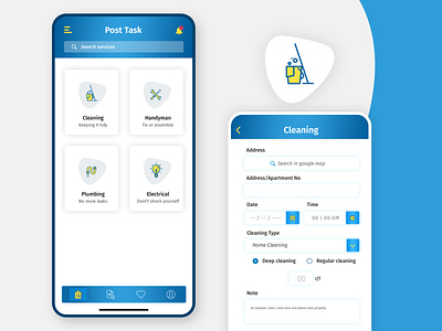 Cleaning service App