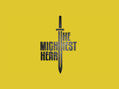 The Mightiest Heart california calligraphy design follow graphicdesign handlettering illustration kansas type typography