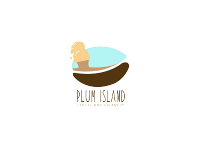 Plum Island art branding communication concept design graphicdesign illustration logo logodesign strategy wip