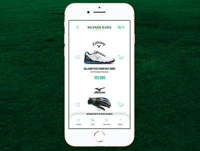 Golf store UI concept clothing design golf interface sport sports store ui ui ux ui design uidesign uiux web
