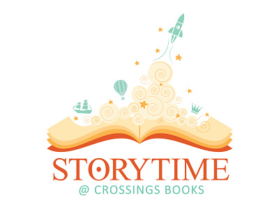 Storytime Logo branding church logo non profit