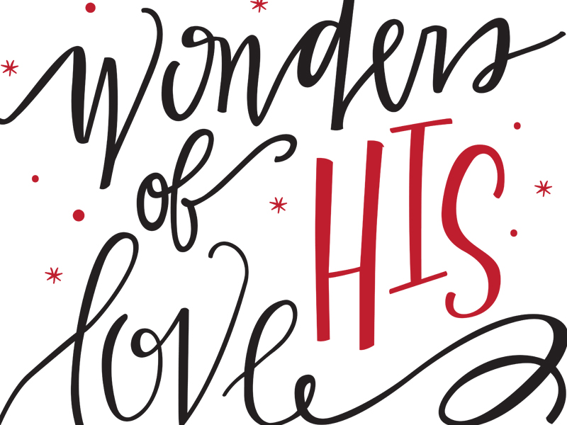 Wonders His Love by Rhonda Hesse on Dribbble