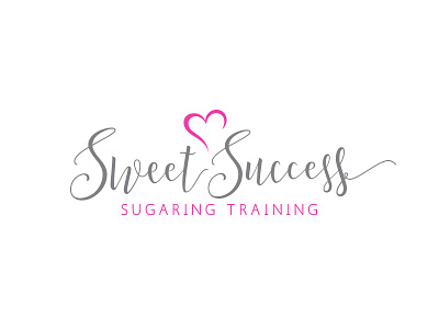 Sweet Success Sugaring Training branding design illustration logo