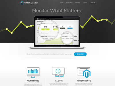 Order Monitor Landing