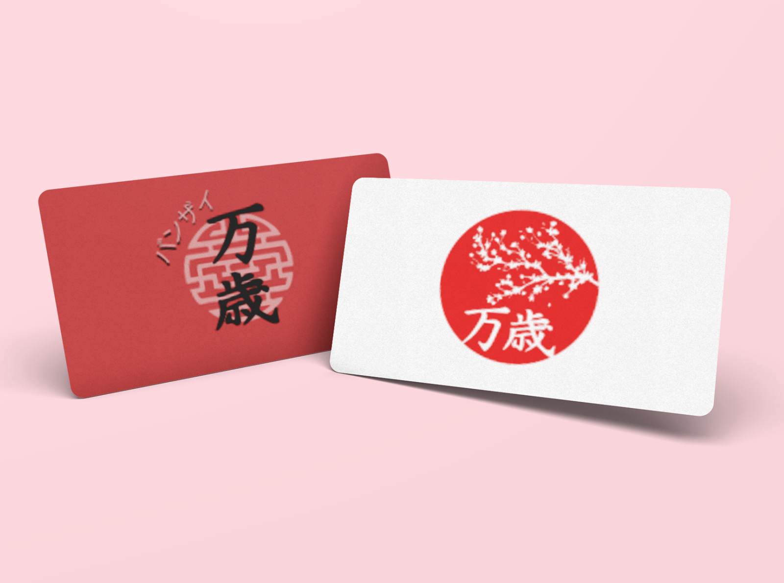 Banzai name cards by Erla Baldursdóttir on Dribbble