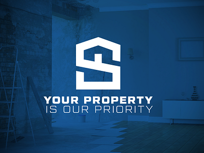 SFO blue branding identity negativespace property management swtl swtldesignco