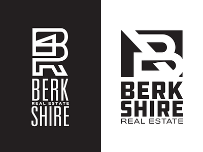 BRE Drib 02 berkshires branding identity logo negative space property management real estate swtl swtldesignco wordmark