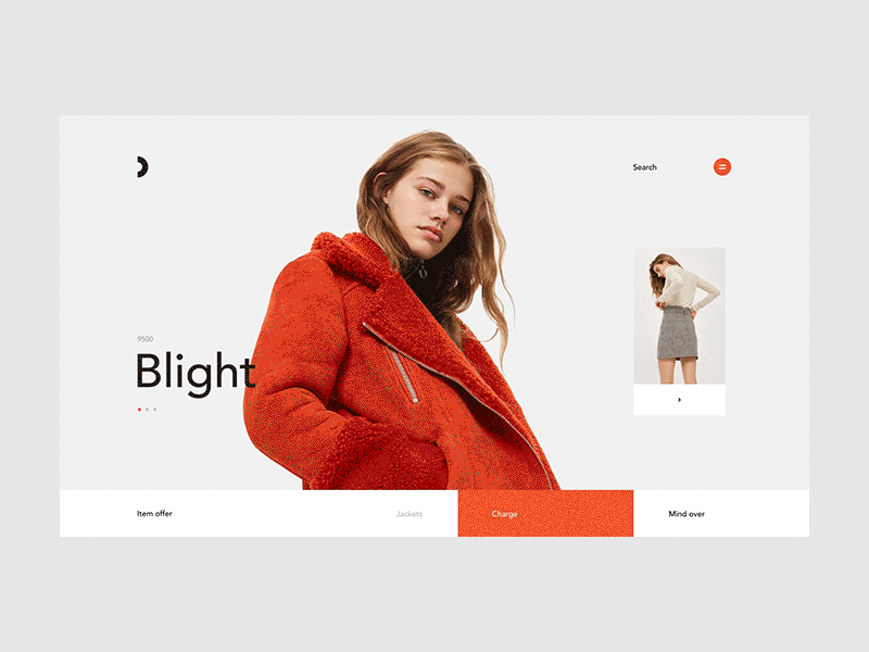 CRΣΣKS after effects animation clean concept design fashion interface minimal. shop ui ux