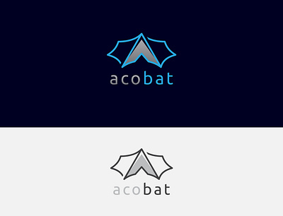 AcoBat a letter logo abstract logo bat logo batman blue logo branding design classy logo colorful dribbble gradient logo graphicdesign logo logo design minimal minimalist logo mockup modern logo professional logo vector