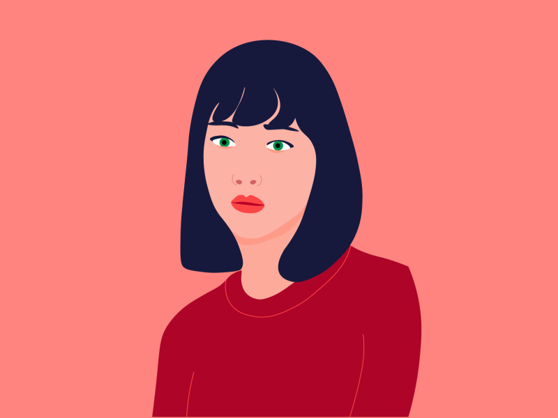 Chinese woman by John Arreglo on Dribbble