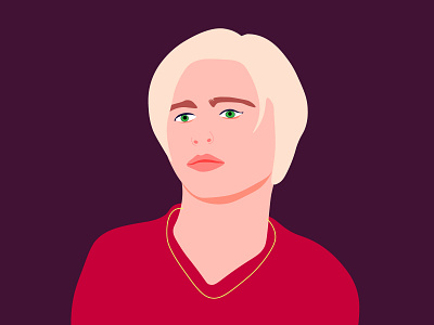 red t shirt illustration