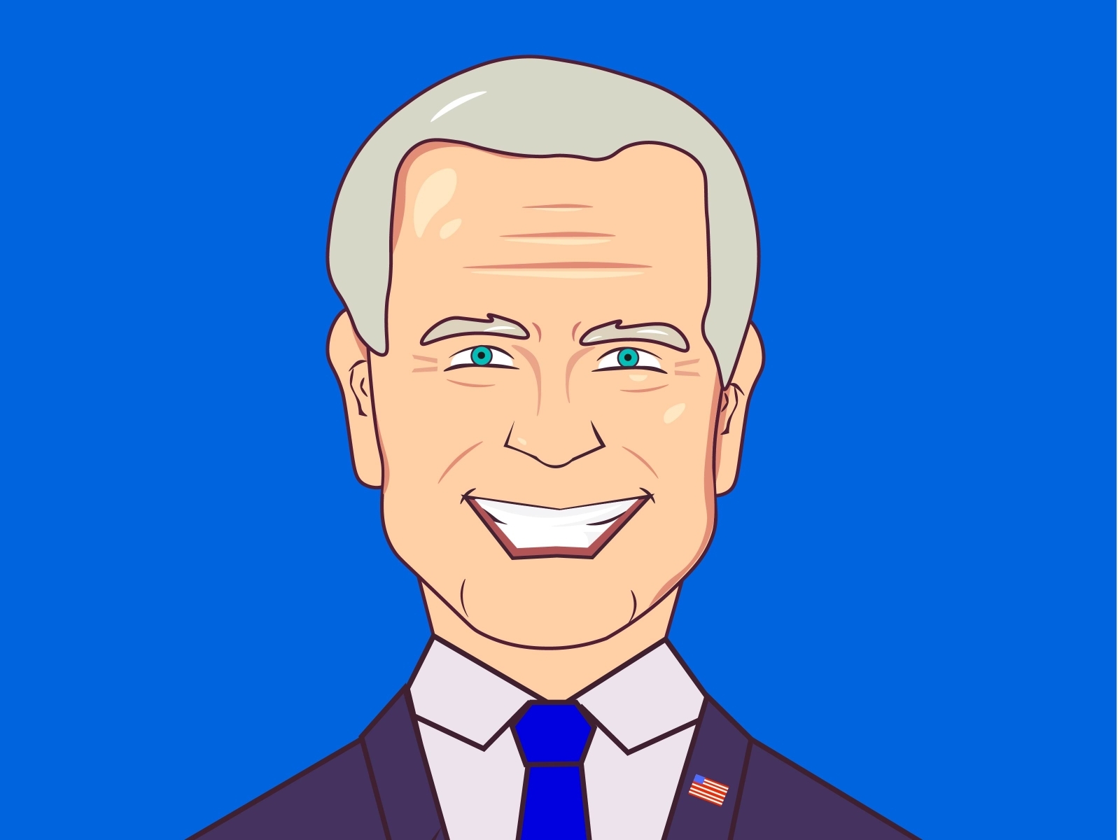 Joe Biden by John Arreglo on Dribbble