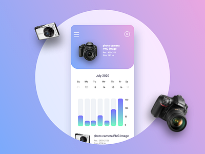 Camera App Design app design ui
