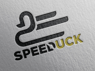 Speeduck logo design