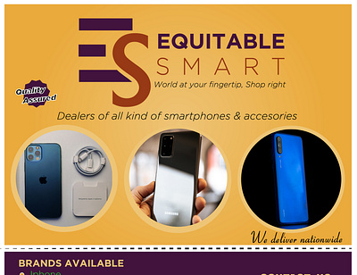 equitable smart flyer brand identity design graphic design logo