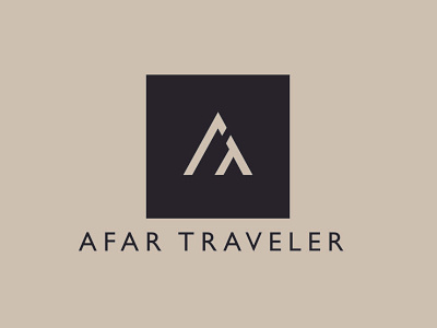 Logo Design for Afar Traveler art direction branding design logo logo design vector