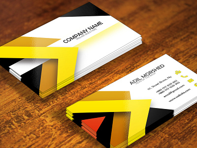 Business Card Vol. 01 branding business card design logo print design print ready typography visitingcard