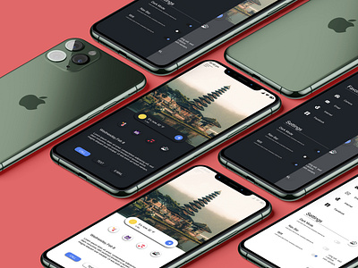 ui/ux design {Travel Service app Vol. 01}