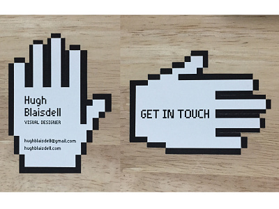 Business card design branding business card design die cut illustration pixel art print design typography ui vector