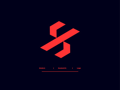 Modern Letter S Logo