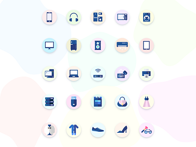 E-commerce icons branding designui e commerce fill icons graphic design icon icons illustration