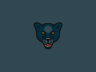 Panther icon animal brand flat graphicdesign icon illustration logo vector