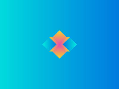 Logo digital 2d gradient gradient color gradient design logo shape shape elements symbol symbol design